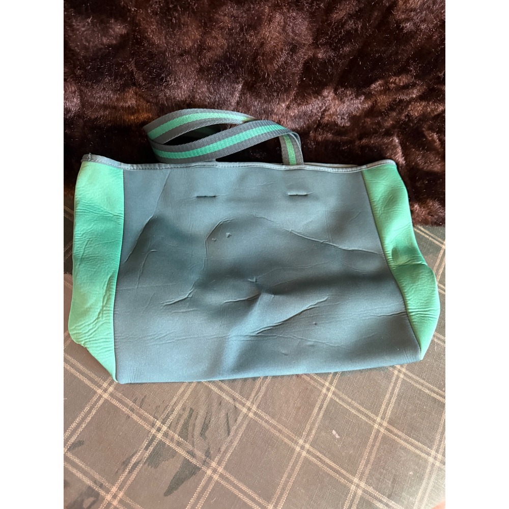 SUMMERSALT Beach Tote Bag Seaglass Seaweed Green Neoprene